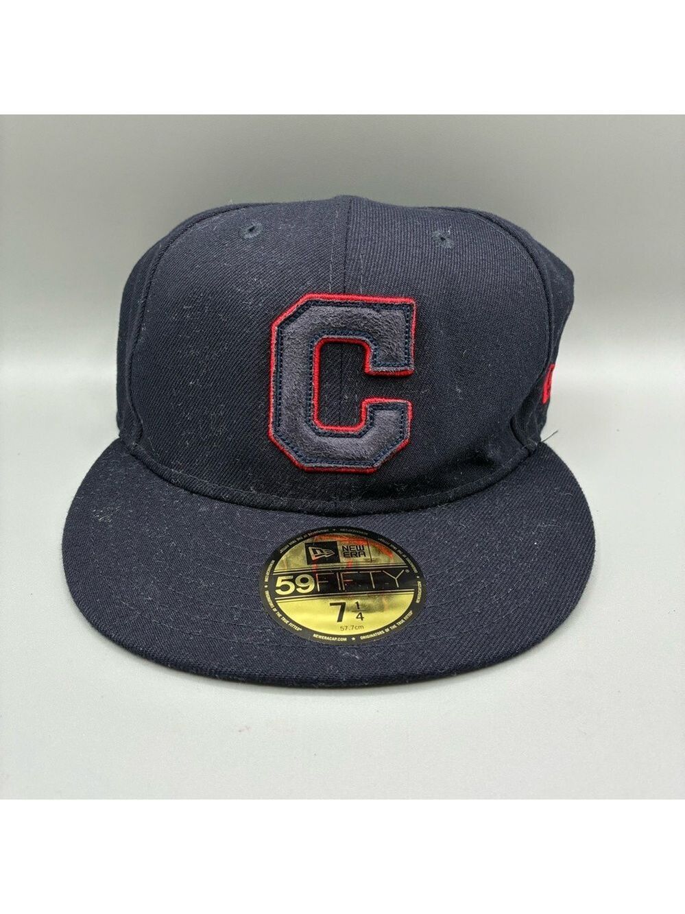 Cleveland Guardians New Era 59FIFTY Men’s 7 1/4 Fitted Black MLB Hat